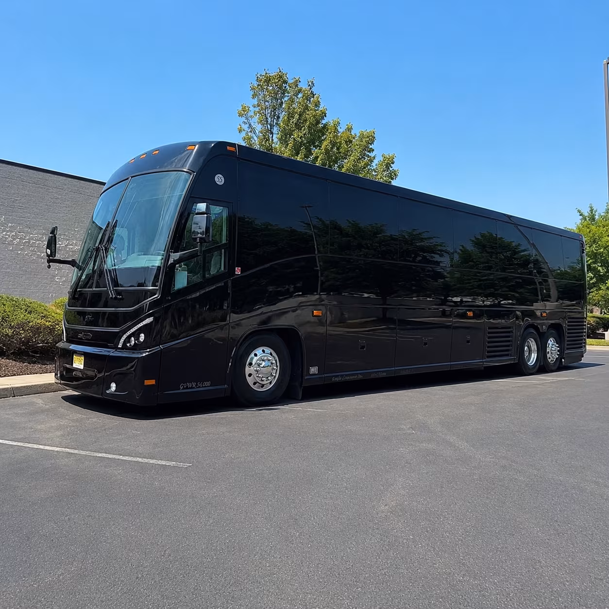 charter bus service for corporate and group travel out of great falls regional airport