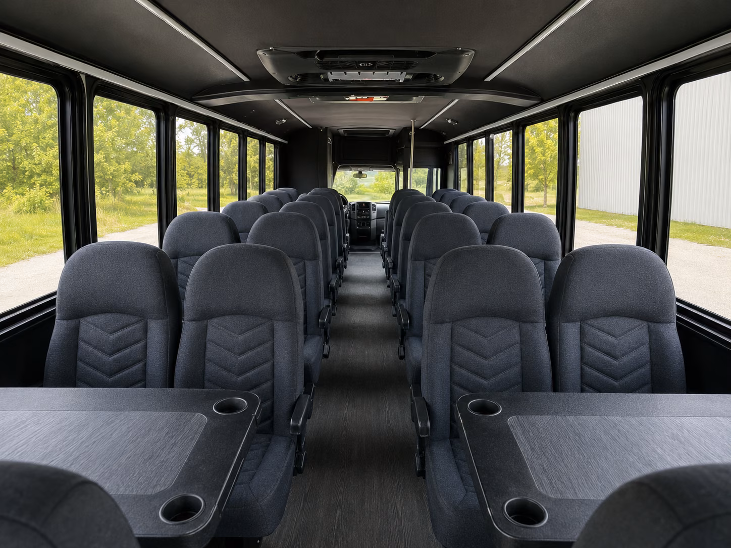 great falls 20 passenger minibus inside