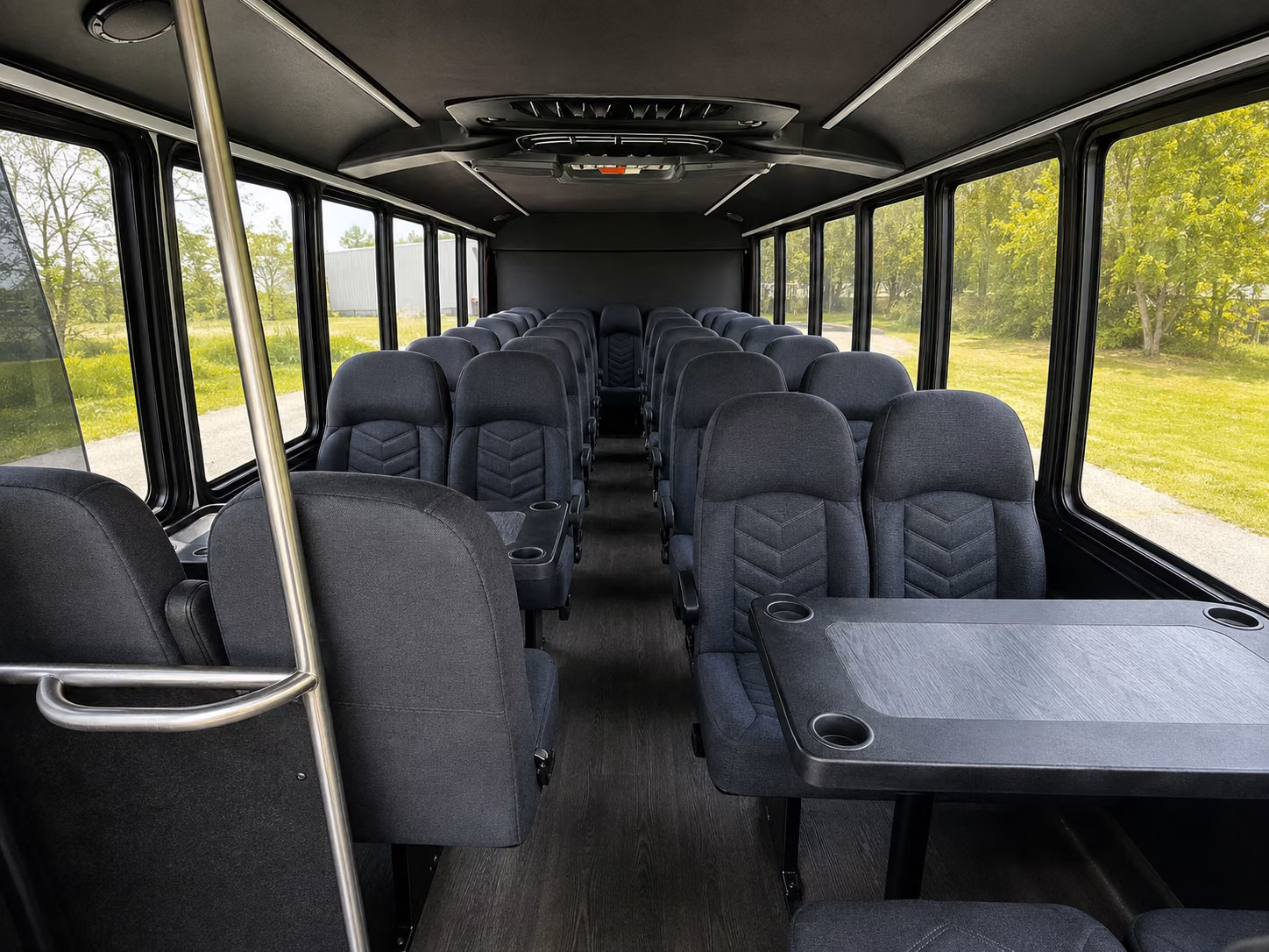 great falls 20 passenger minibus interior