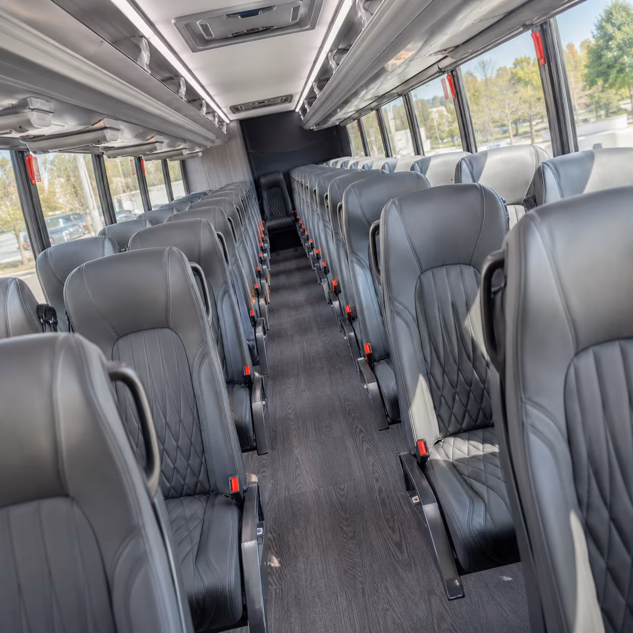 great falls 30 passenger minibus inside