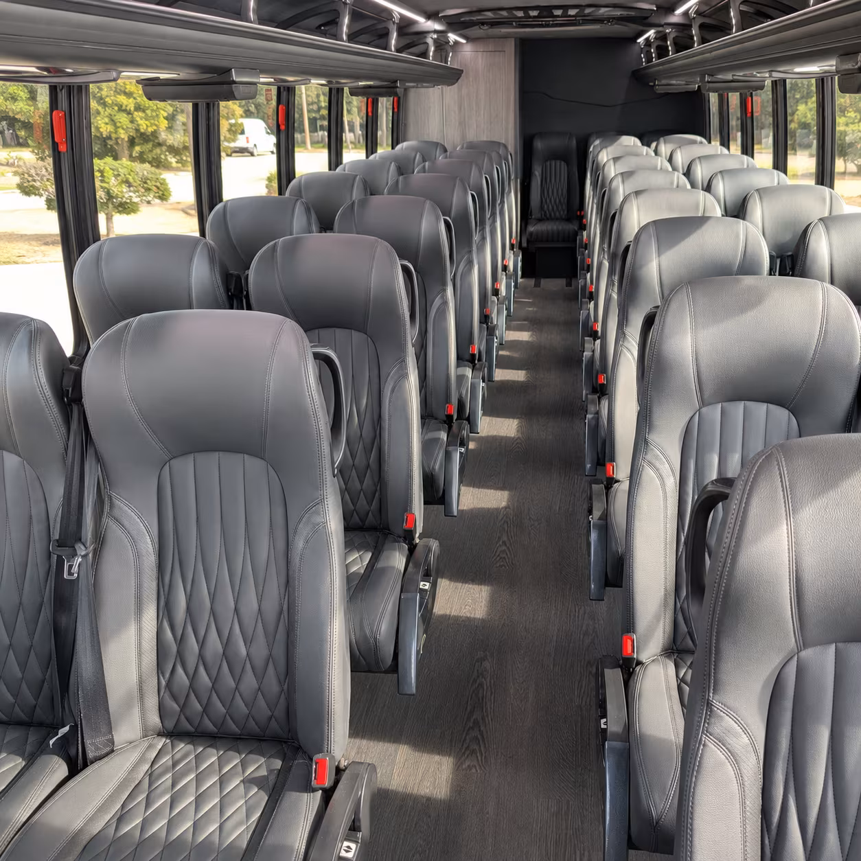great falls 35 passenger minibus interior