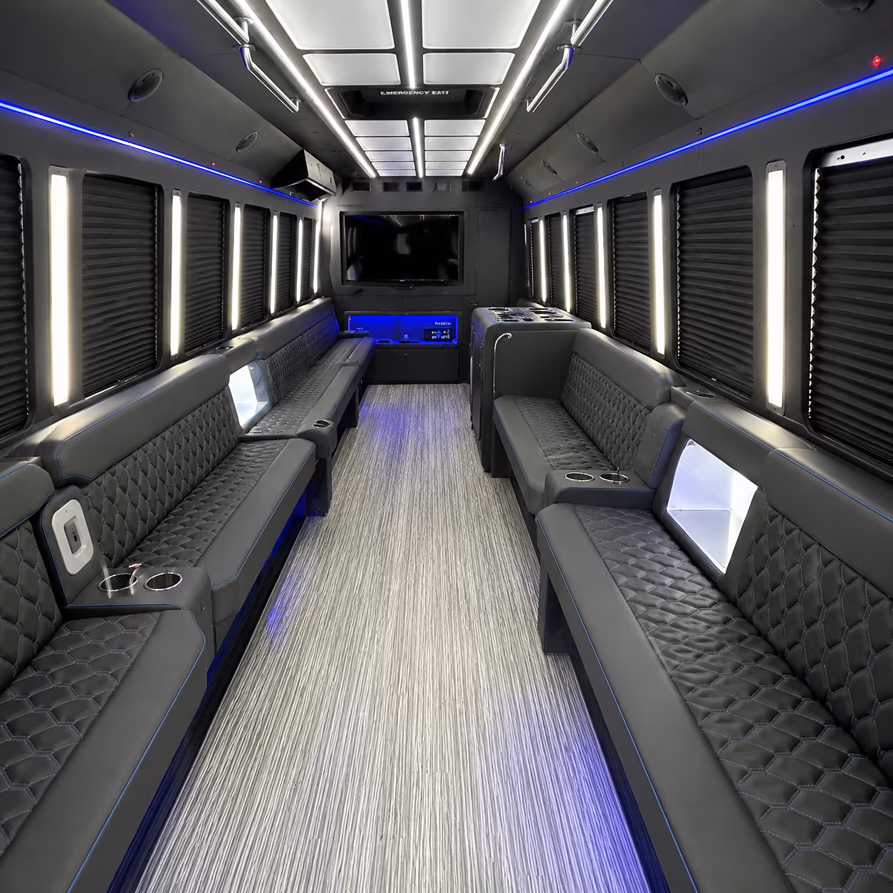 great falls party bus inside
