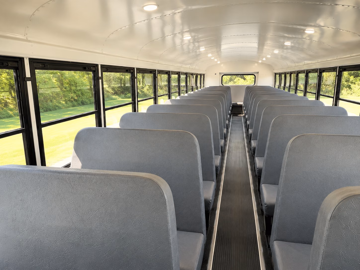 great falls school bus interior