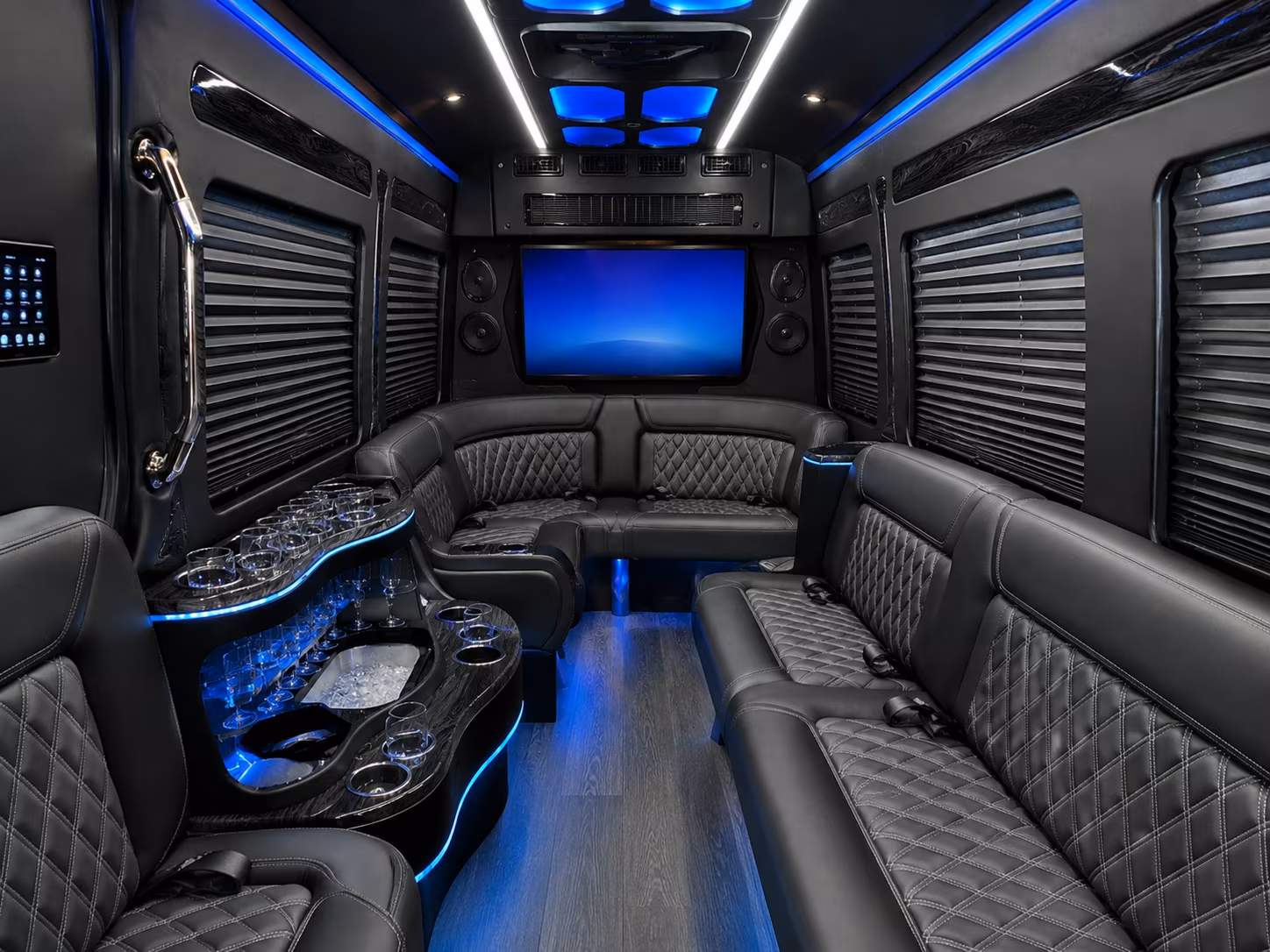 great falls sprinter limousine inside